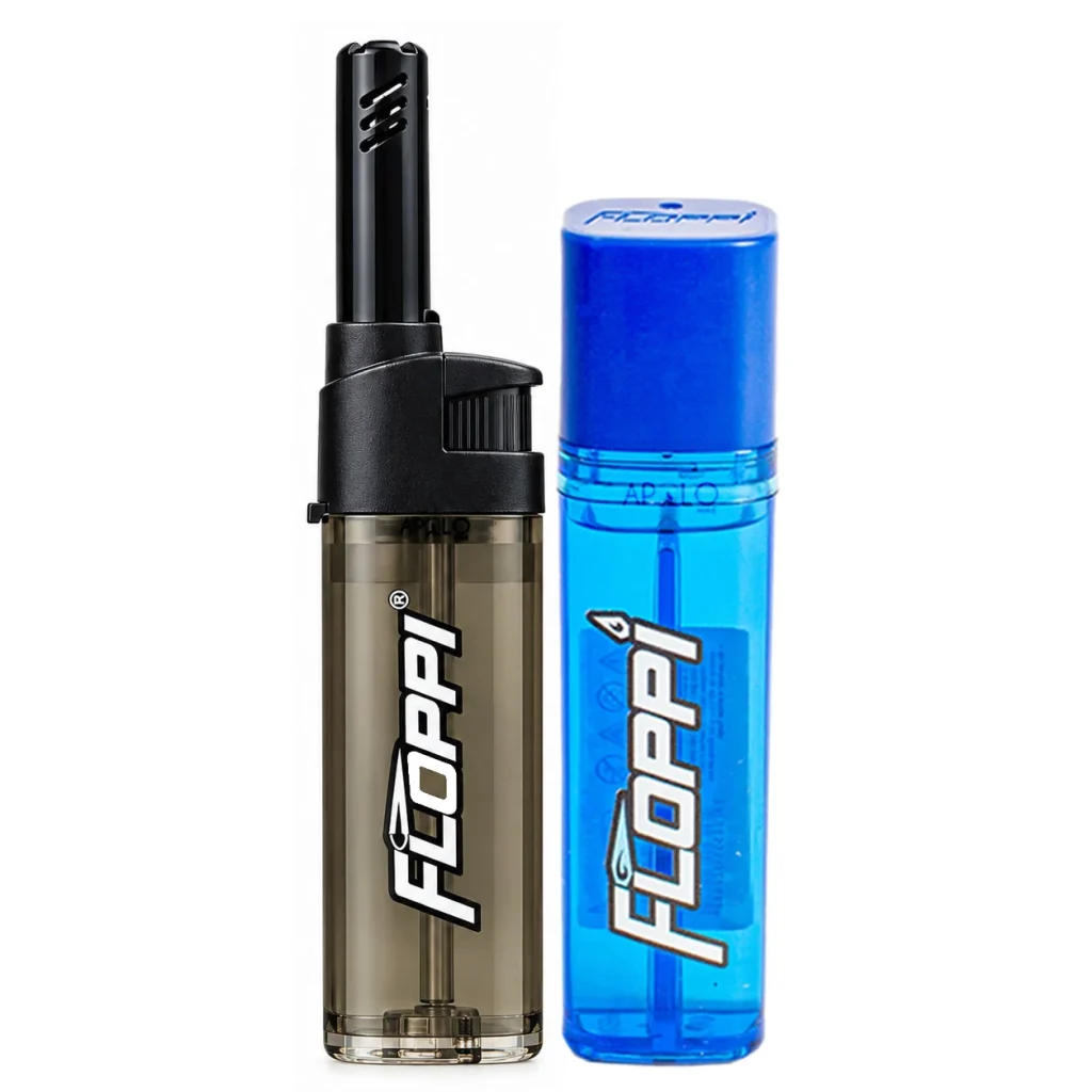 Encendedor Recargable Briquet Ajustable + 1 Recarga Gas Butano