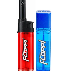 Encendedor Recargable Briquet Ajustable + 1 Recarga Gas Butano