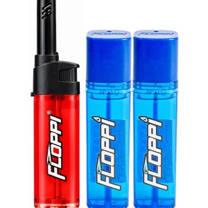 Encendedor Recargable Briquet Ajustable + 2 Recargas Gas Butano