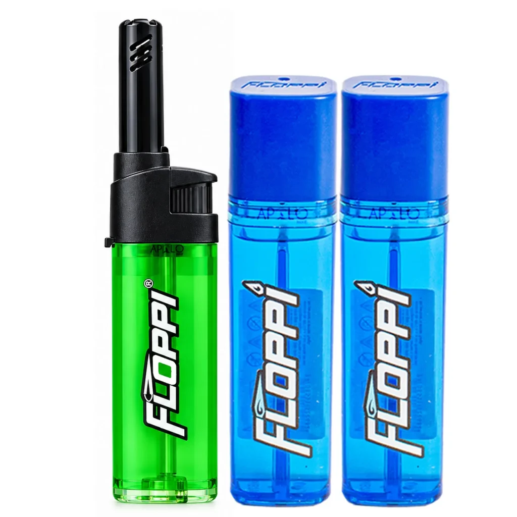 Encendedor Recargable Briquet Ajustable + 2 Recargas Gas Butano