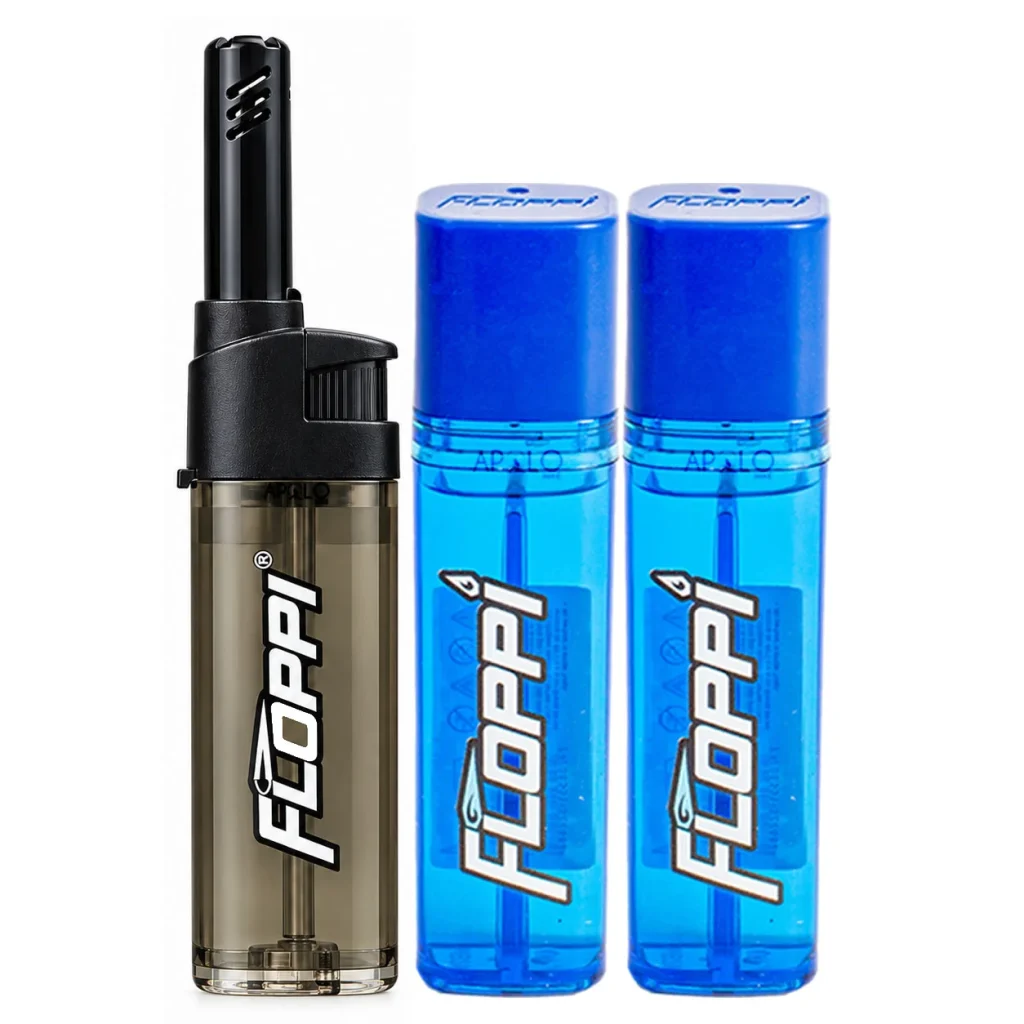 Encendedor Recargable Briquet Ajustable + 2 Recargas Gas Butano