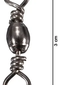 Girador Rotador #1/0 Pesca Deportiva Acero Inoxidable X 10 Und