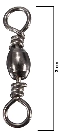 Girador Rotador #1/0 Pesca Deportiva Acero Inoxidable X 10 Und