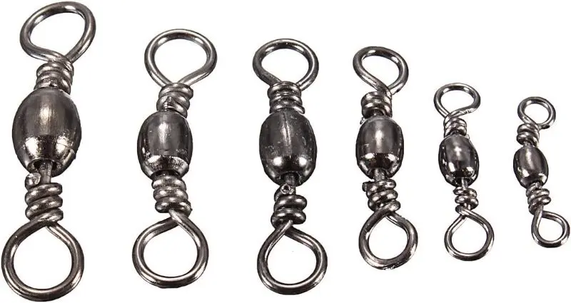 Girador Rotador #1/0 Pesca Deportiva Acero Inoxidable X 10 Und