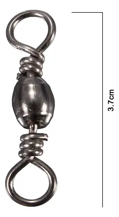 Girador Rotador # 3/0 Pesca Deportiva Acero Inoxidable X 20 Und