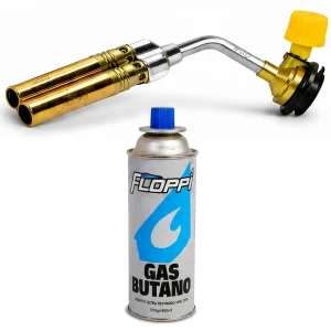 Soplete Chorro Triple Soldadura Gratinar + 1 Tanque Butano